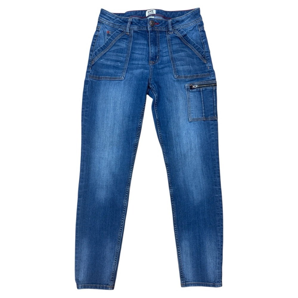 EV1 Ellen Degeneres Preston High-Rise Utility jeans Sz 4